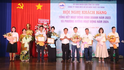 Công ty TNHH MTV Xổ số kiến thiết Tây Ninh: Năm 2023, nộp ngân sách Nhà nước đạt 118,28%.