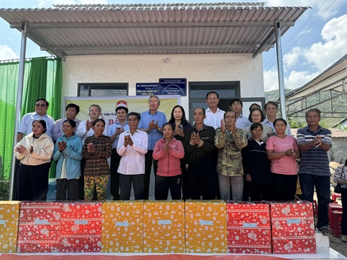 Công ty TNHH MTV Xổ số kiến thiết Đồng Tháp: Bàn giao nhà cho hộ nghèo tại tỉnh Ninh Thuân