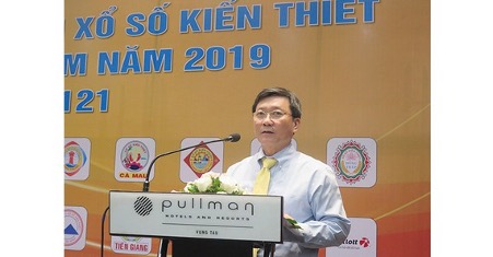 Ông Đỗ Quang Vinh, Chủ tịch Hội đồng Xổ số Kiến thiết Khu vực miền Nam, Tổng Giám đốc Công ty MTV Xổ sô Kiến thiết TPHCM