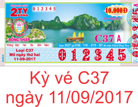 Công ty TNHH MTV Xổ Số Kiến Thiết  Đồng Tháp Công bố trúng  thưởng  ngày từ 08  đên 14 tháng 9