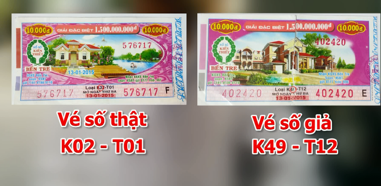 Áp dụng kỹ thuật công nghệ cao để chống vé số giả