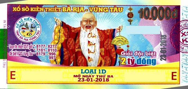 Công ty Xổ số kiến thiết tỉnh Bà Rịa - Vũng Tàu: Công bố thông tin trả thưởng