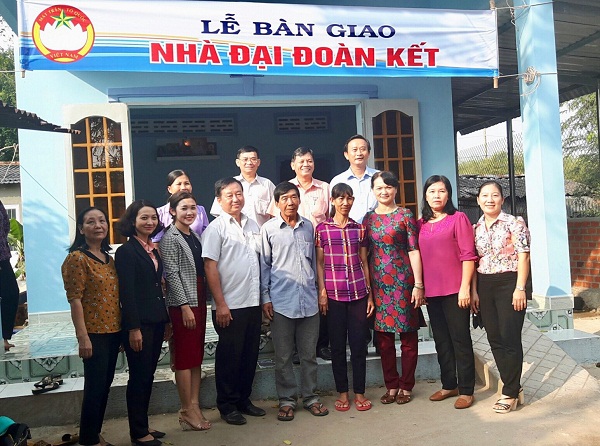 Công ty XSKT tỉnh An Giang Bàn giao “Nhà Đại đoàn kết cho người nghèo”