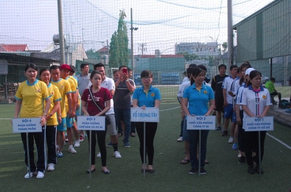 Nhiều hoạt động thể thao chào mừng Tháng công nhân