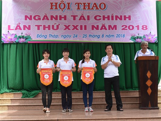 Công ty XSKT Đồng Tháp: Đạt nhiều thành tích tại Hội thao ngành Tài chính lần thứ 22