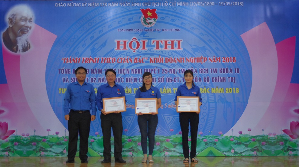 Đoàn viên thanh niên Công ty TNHH MTV Xổ số kiến thiết Bình Dương tham gia hội thi 