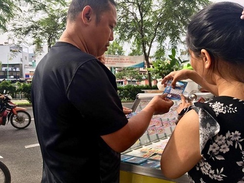 Vé số cào hấp dẫn người chơi