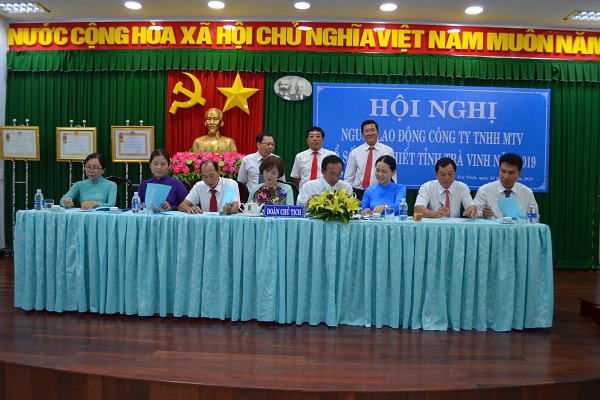 Công ty Xổ số Kiến thiết Trà Vinh: Hội nghị Người lao động năm 2019