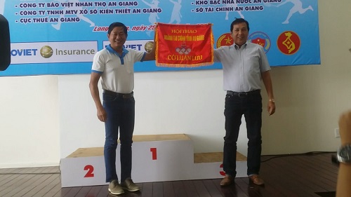 Công ty TNHH MTV Xổ số Kiến thiết An Giang tổ chức Hội thao ngành tài chính tỉnh năm 2019