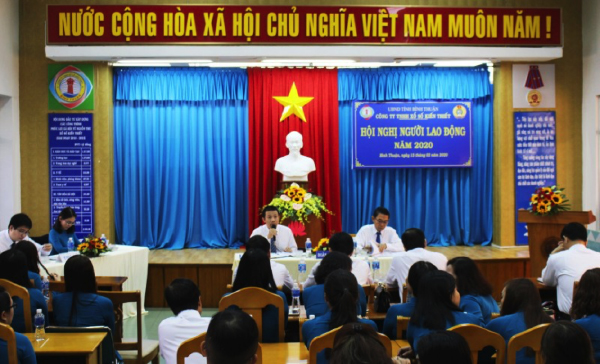 Công ty XSKT Bình Thuận: Phấn đấu đưa tỷ lệ tiêu thụ vé số từ 70% trở lên