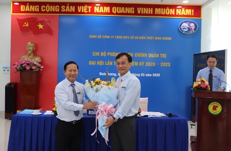 Công ty Xổ số Kiến thiết Bình Dương: Đại hội điểm Chi bộ Phòng Hành chính Quản trị nhiệm kỳ 2020-2023