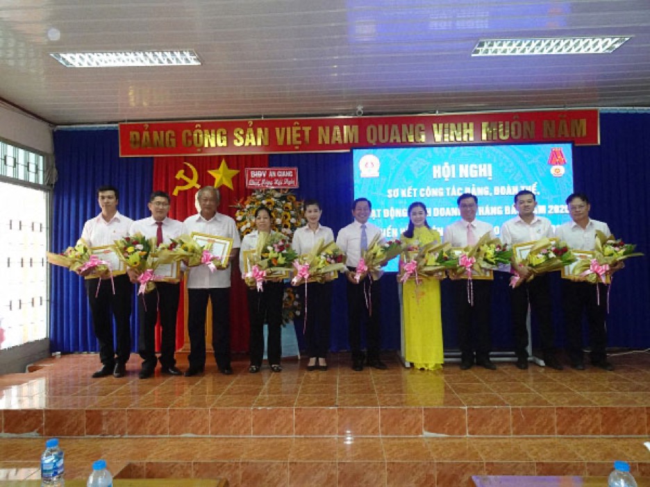 Công ty TNHH MTV Xổ số Kiến thiết An Giang sơ kết công tác Đảng, Đoàn thể, Hoạt động kinh doanh 6 tháng đầu năm 2020 và điển hình tiên tiến giai đoạn 2016-2020