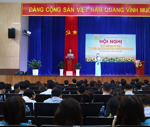 Xổ số Kiến thiết Bình Dương: Trao quyết định bổ nhiệm, bổ nhiệm lại người Quản lý công ty.