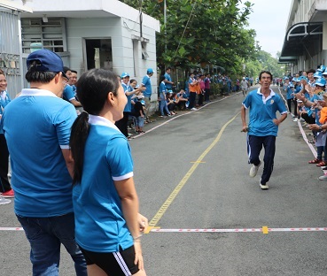 Hội thao chào mừng 90 năm ngày thành lập Hội Liên Hiệp Phụ Nữ Việt Nam và 42 năm ngày thành lập Công ty Xổ số Kiến thiết Thành Phố Hồ Chí Minh.