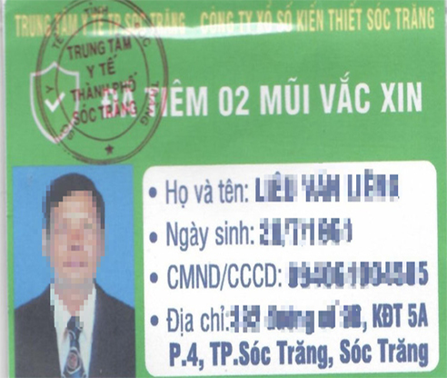 'Khi đi bán dạo vé số, bà con phải đeo thẻ xanh này'