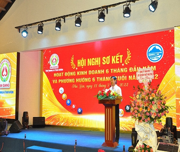 Công ty TNHH MTV Xổ số Kiến thiết An Giang sơ kết hoạt động kinh doanh 6 tháng đầu năm và phương hướng 6 tháng cuối năm 2022