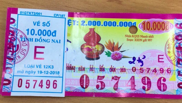 Công ty TNHH MTV Xổ số Kiến thiết Bình Thuận: Công bố thông tin trả thưởng kỳ vé 12K3 ngày 15/12/2022