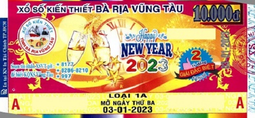 Công ty TNHH MTV Xổ số Kiến thiết Bà Rịa Vũng Tàu: Công bố thông tin trả thưởng đến ngày 30/12/2022