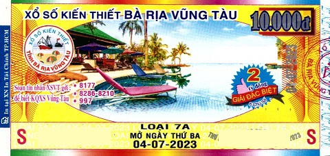 Công ty Xổ số kiến thiết tỉnh BR - VT công bố thông tin trả thưởng đến ngày 30/06/2023