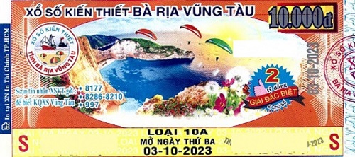 Công ty Xổ số kiến thiết tỉnh BR - VT công bố thông tin trả thưởng đến ngày 29/09/2023