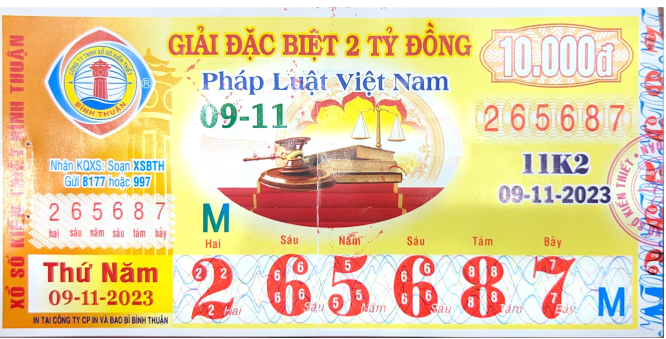 Công bố thông tin KQXSKT Bình Thuận