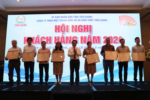 Công ty TNHH MTV Xổ số kiến thiết Tiền Giang: Nộp ngân sách nhà nước 1.900 tỷ đồng