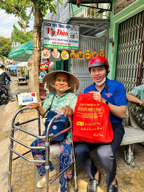 Chi đoàn Công ty TNHHMTV XSKT Sóc Trăng với nhiều hoạt động nhân văn sâu sắc - Ảnh 8